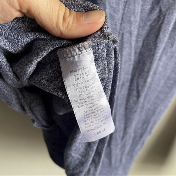 Project Social Tee Twist Front Long Sleeve Tee T-shirt - Picture 5 of 6